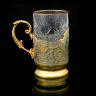 Подстаканник "Медведь". Златоуст.