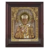 Икона в киоте "Николай Чудотворец" 38х32 см.