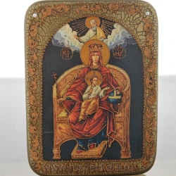 Икона Божией Матери "Державная" 21х29 см. 