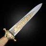 Кинжал сувенирный "Пограничник". Златоуст.