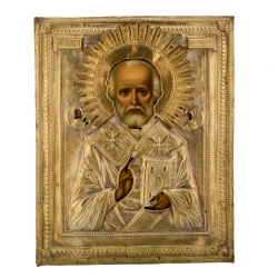 Икона "Святитель Николай" 27,0х33,5 см.
