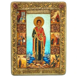 Икона "Целитель Пантелеймон" 15х20 см.