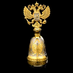 Колокольчик "Герб РФ". Златоуст.