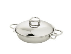 Сотейник с крышкой Serafino Zani Karen 26 см. 4,1 л. из стали 18/10