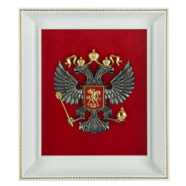 Панно "Герб России" 22х25 см.
