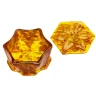 Шкатулка из янтаря "Шестигранник".