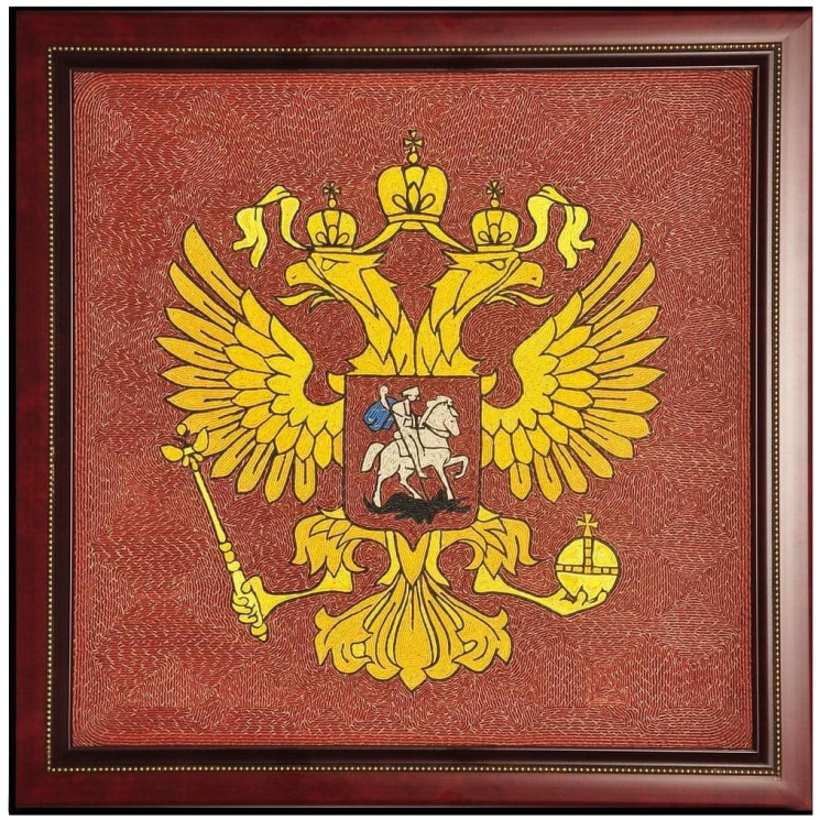 Панно "Герб" 64 х 64 см