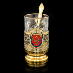 Подстаканник "ФСБ". Златоуст.