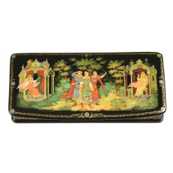 Шкатулка с художественной росписью "Царевна-лягушка"