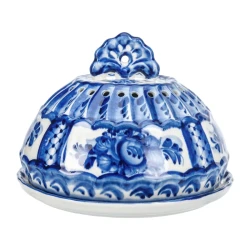 Блинница "Ажурная". Гжель.