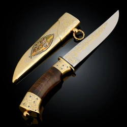 Нож сувенирный "Тигр". Златоуст.