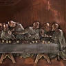 Икона "Тайная вечеря" 58,5 х 33,5 см.