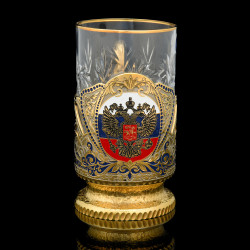 Подстаканник "Герб РФ". Златоуст.