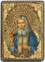 Икона Серафим Саровский.