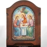 Икона "Святая Троица" 13x16,5 см.