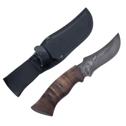 Нож сувенирный из дамасской стали "Диана". Златоуст.