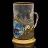 Подстаканник "Тройка". Златоуст.