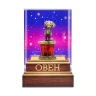 Статуэтка из янтаря и бронзы "Знак Зодиака Овен".