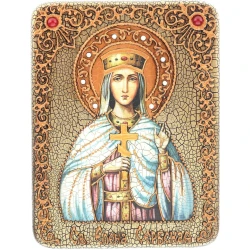 Икона "Святая Елена Сербская" 21х29 см.
