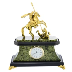 Часы каминные "Георгий Победоносец".