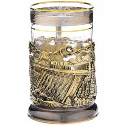 Подстаканник латунный "Энергетики".